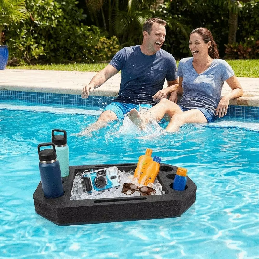 Support flottant multifonctionnel pour boissons