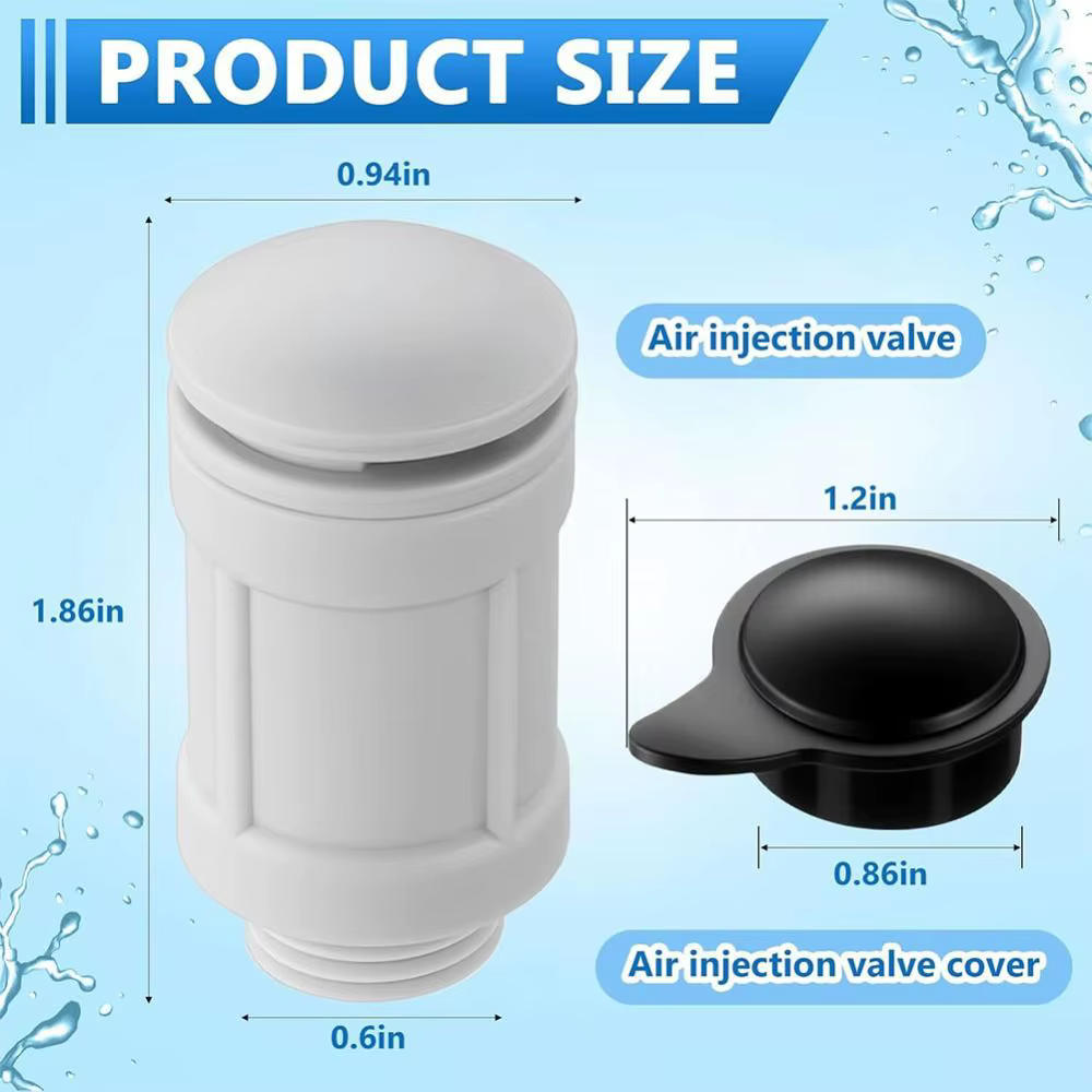 Accessoire de piscine : Valve à jet d'air en ABS robuste