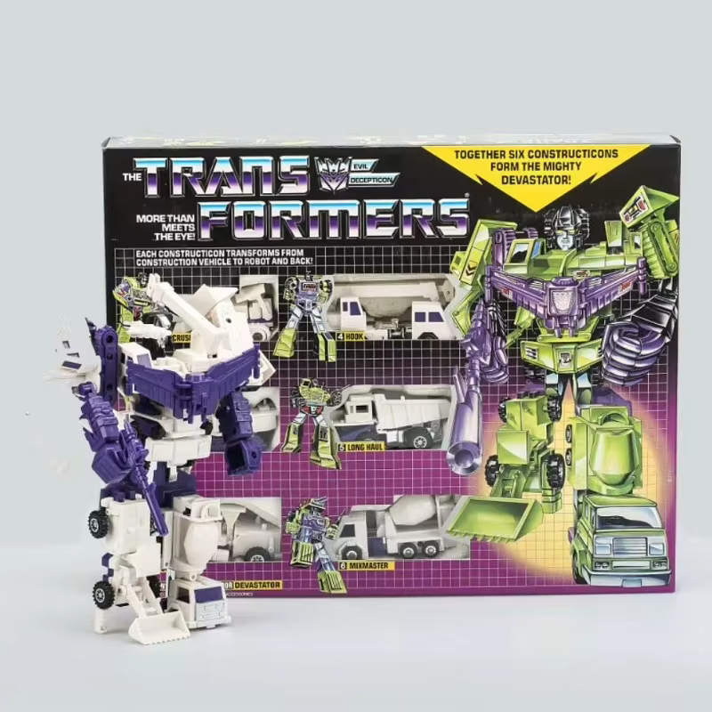 Figurines de robots Transformers Série G1 KO Autobots Decepticons, modèles de personnages articulés, collection rare, cadeaux de qualité pour les fêtes