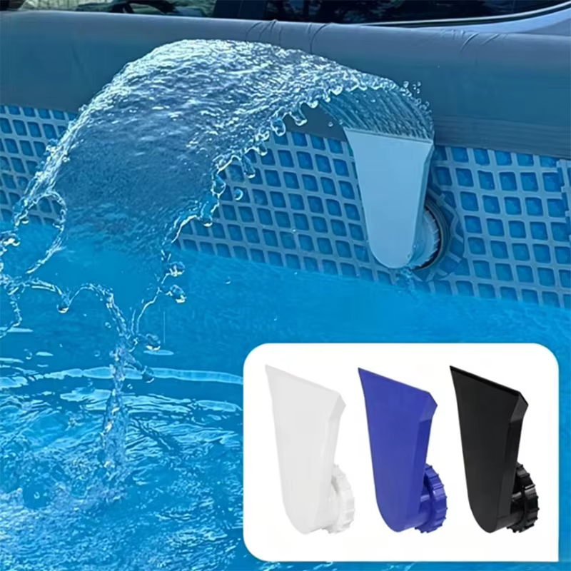 Fontaine de piscine à fixation directe compatible avec les piscines à cadre Bestway Intex