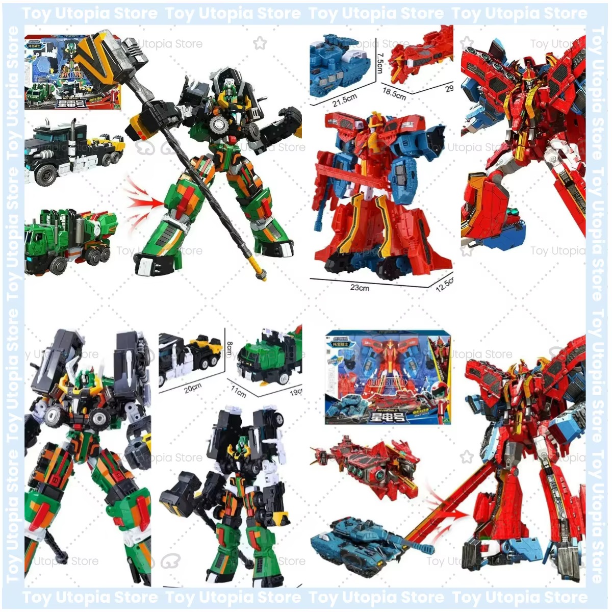 Robot Transformable Tobot Detectives Galaxy, Voiture Jouet, Voiture Déformable Tobot Les Frères, Dessins Animés Coréens