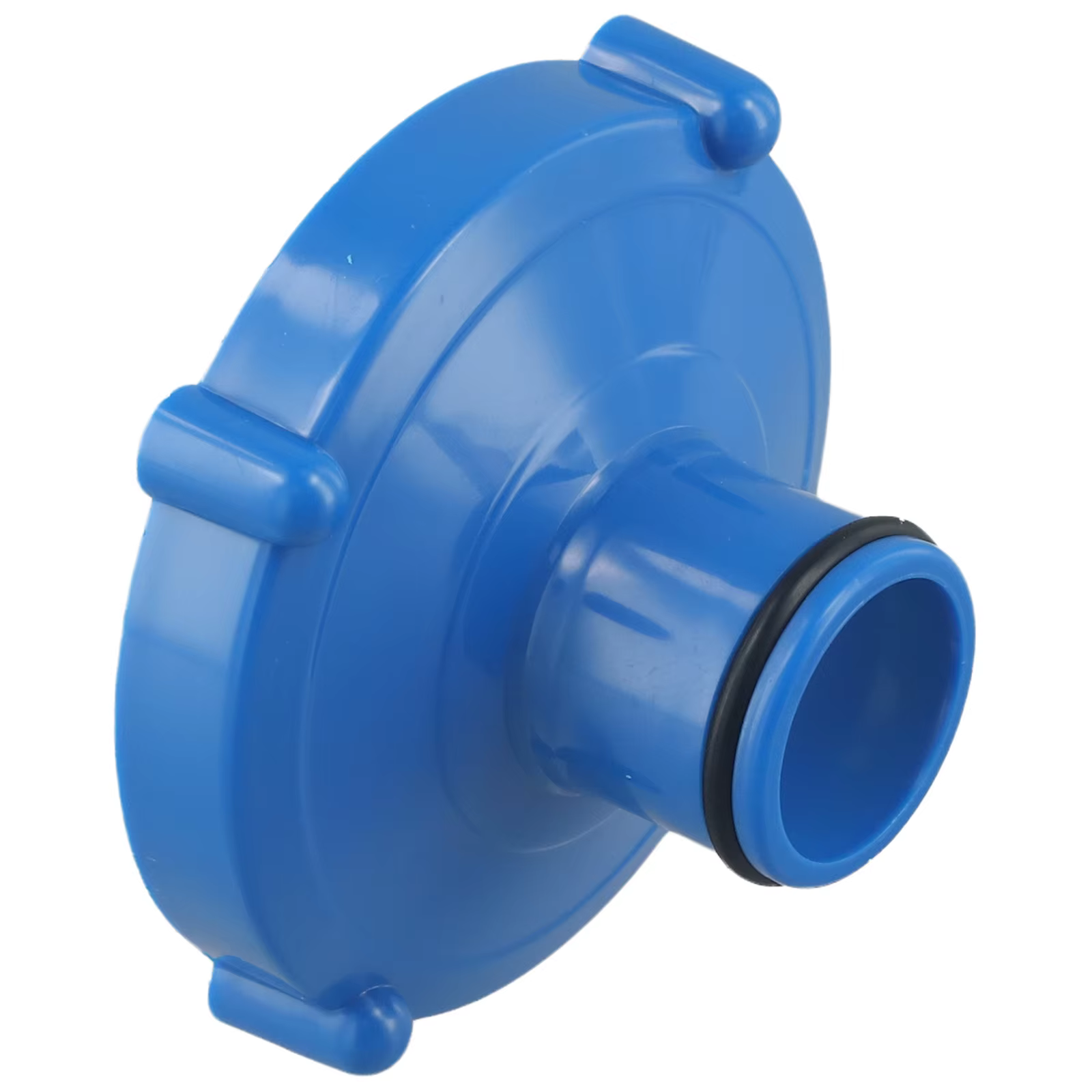 Adaptateur de tuyau de piscine bleu/gris
