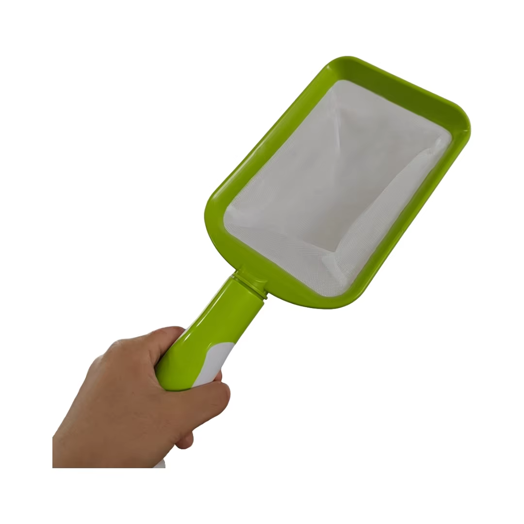 Filet de nettoyage de piscine Portable vert à haute efficacité avec poignée ergonomique