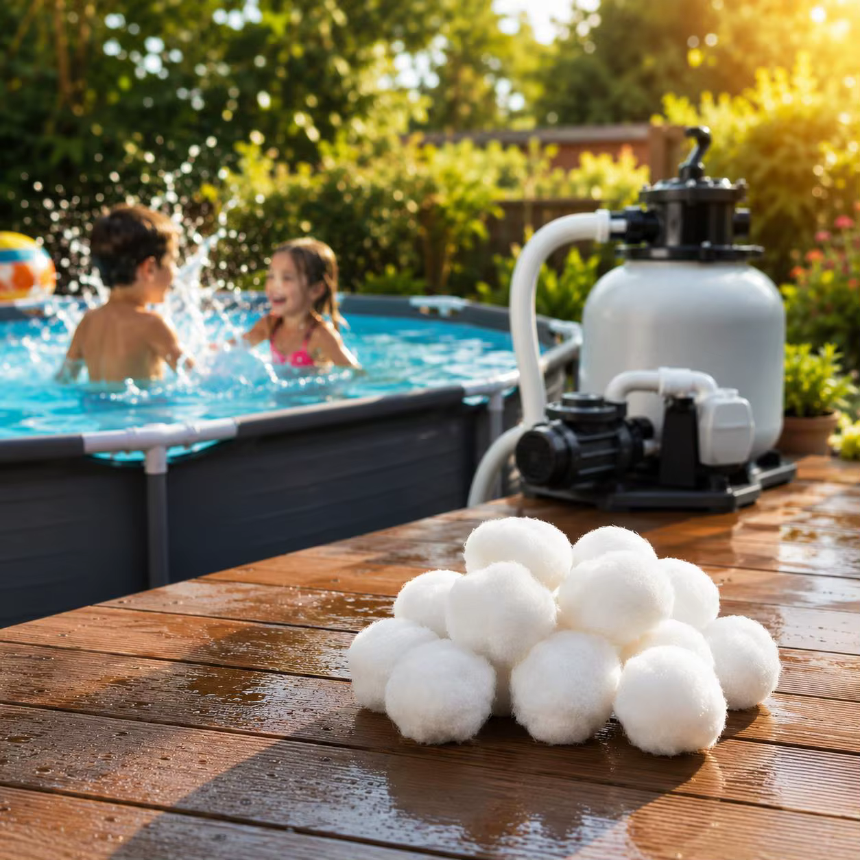 Boules filtrantes pour piscine 500g