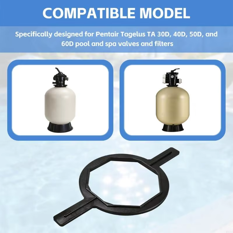 Clé filtre piscine robuste