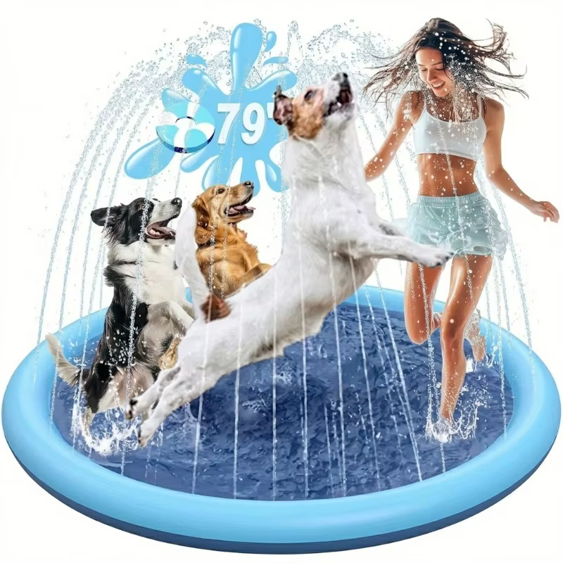 Piscine gonflable pour chien de 100/150/200 cm