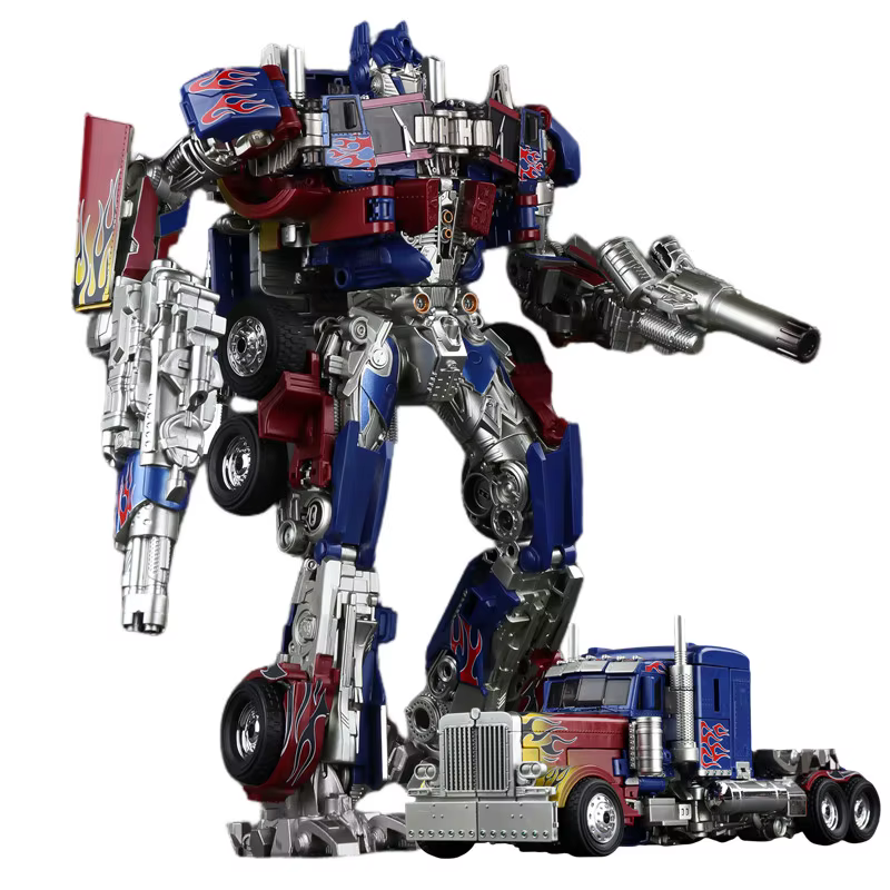 Transformation Robot film grande taille 30CM alliage Optimus Prime figurine Collection modèle jouets en boîte