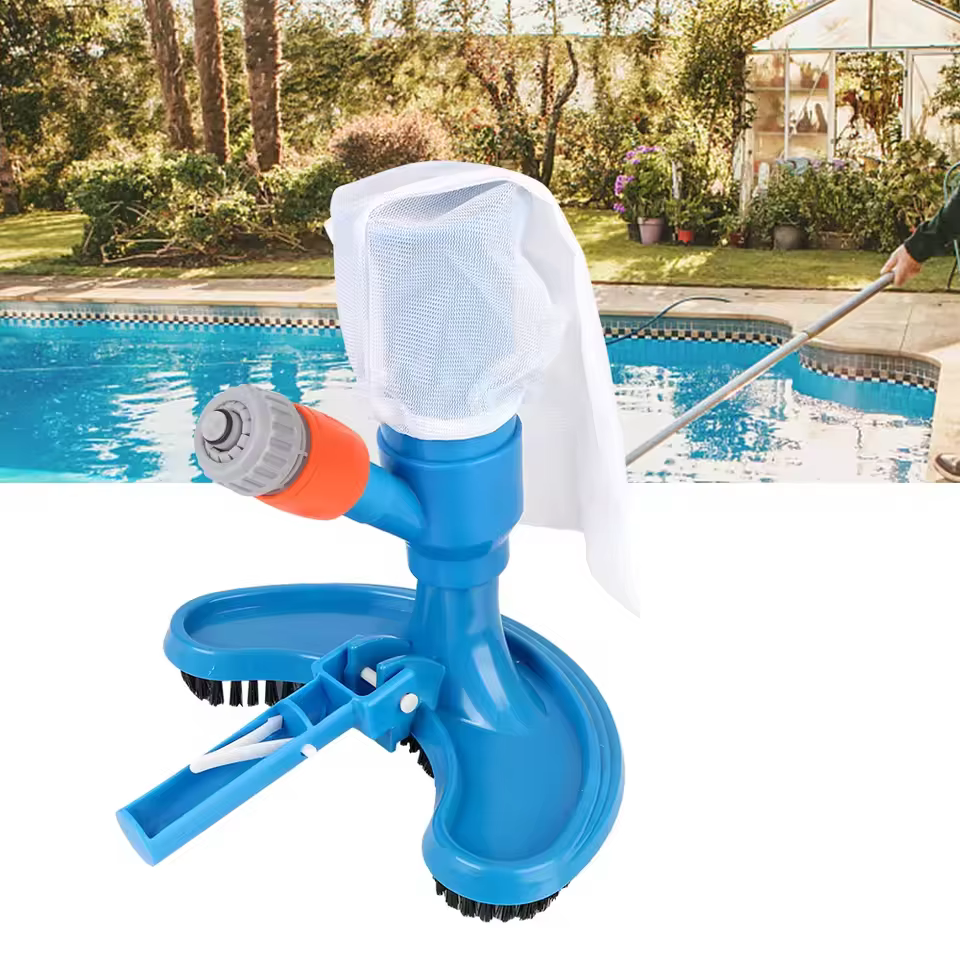 Aspirateur professionnel pour piscine avec brosse