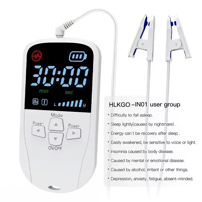 Aide au sommeil CES technologie de stimulation par électrothérapie crânienne Alpha Stim insomnie appareil de sommeil pas de sommeil anxiété dépression