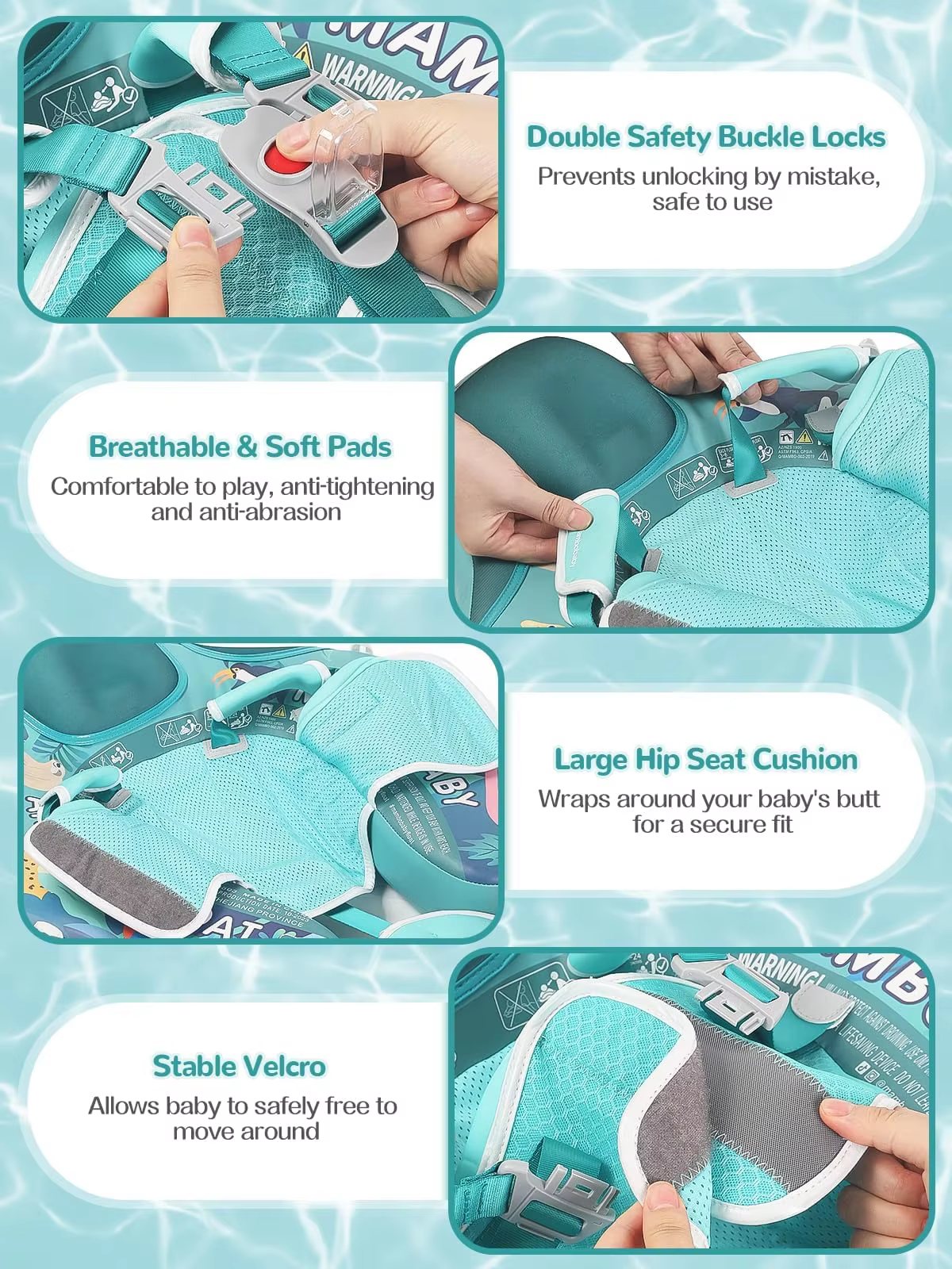 Mambobaby Float : Bouée de natation pour bébé et tout-petit