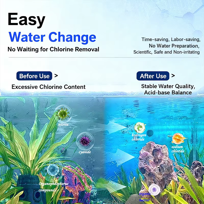 Tablette de Purification de l'eau d'aquarium