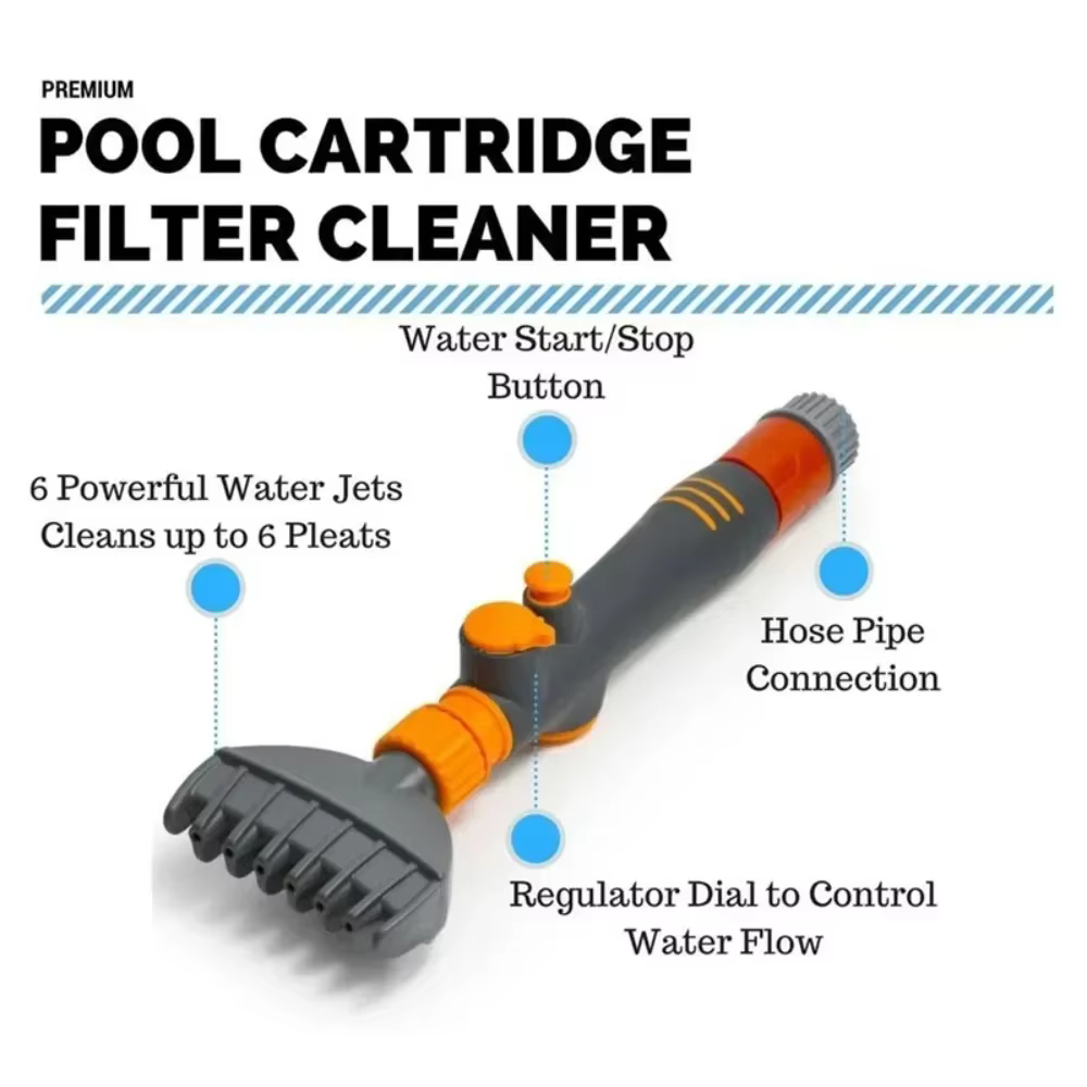 Nouvel outil de nettoyage de cartouches filtrantes pour piscine Spa