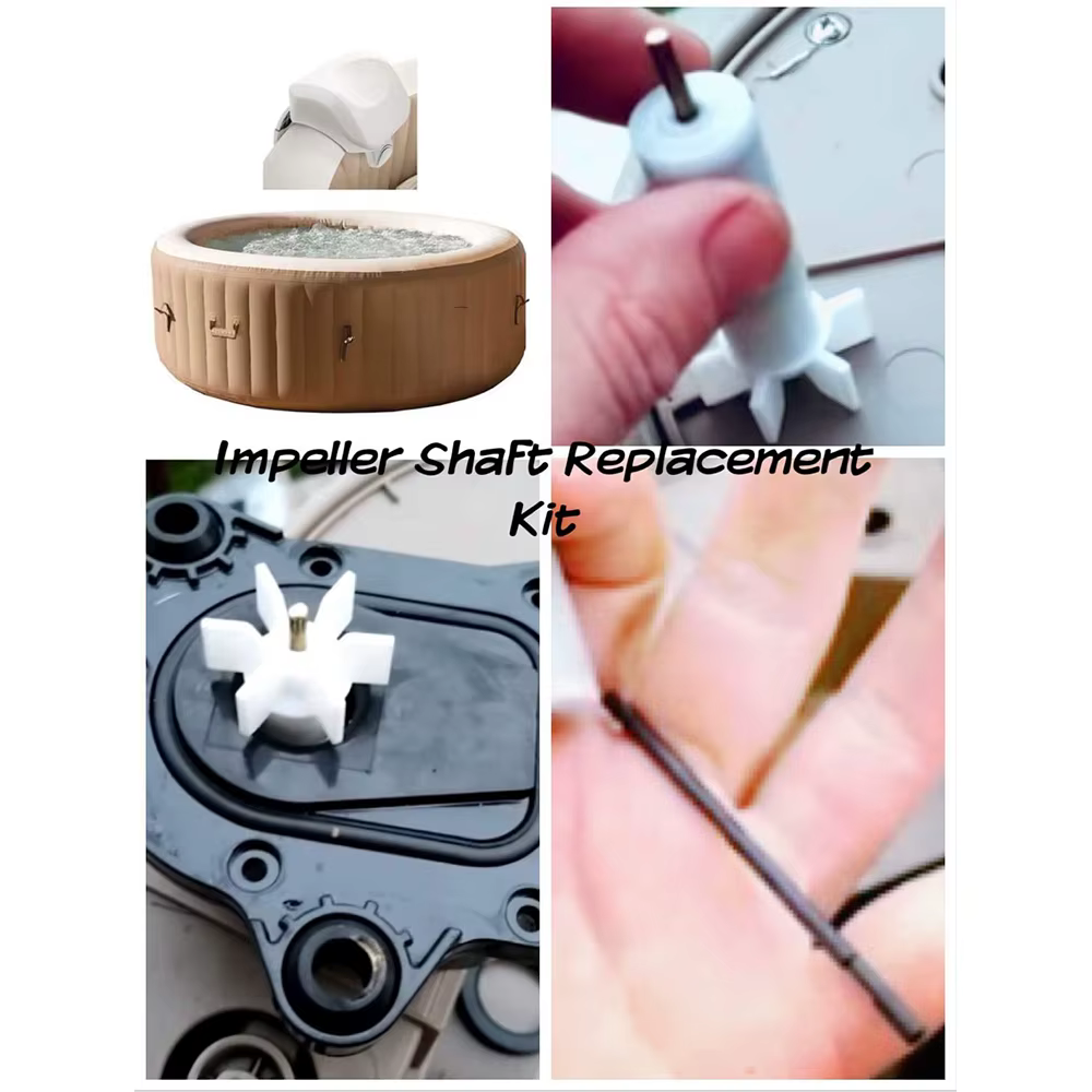 Pour Intex Atman Sunsun Pure Spa pompe à eau Rotor arbre en céramique 2.5mm/3mm/3.5mm jacuzzi turbine