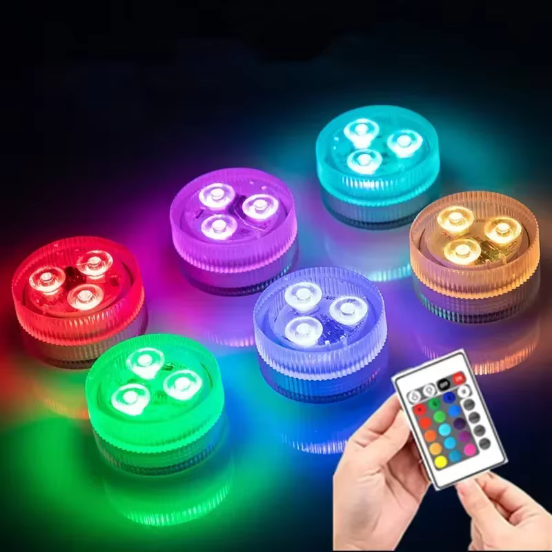 Lampe sous-marine 3LED SubSN avec télécommande