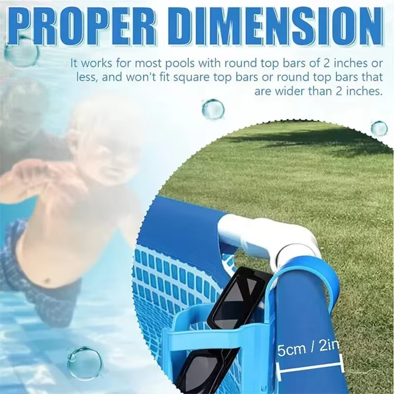 Étagère de piscine multifonctionnelle