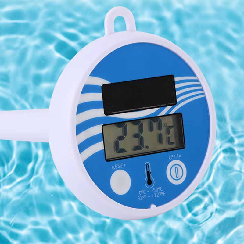 Thermomètre numérique flottant pour piscine