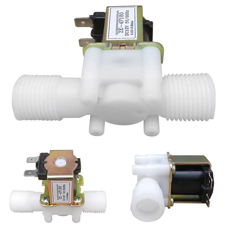 Vanne électromagnétique solaire 12V/24V/220V normalement fermée/ouverte pour l'entrée d'eau