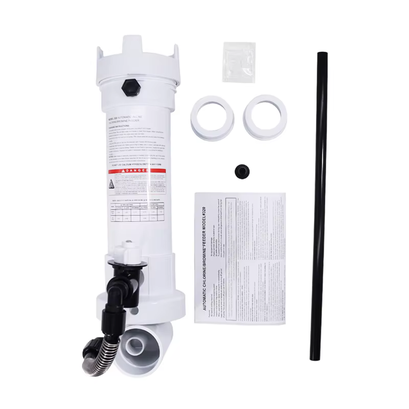 Mettre un chargeur de chlore de piscine R171096 amélioré 320 mangeoire automatique en ligne de chlore/bromo pour 320
