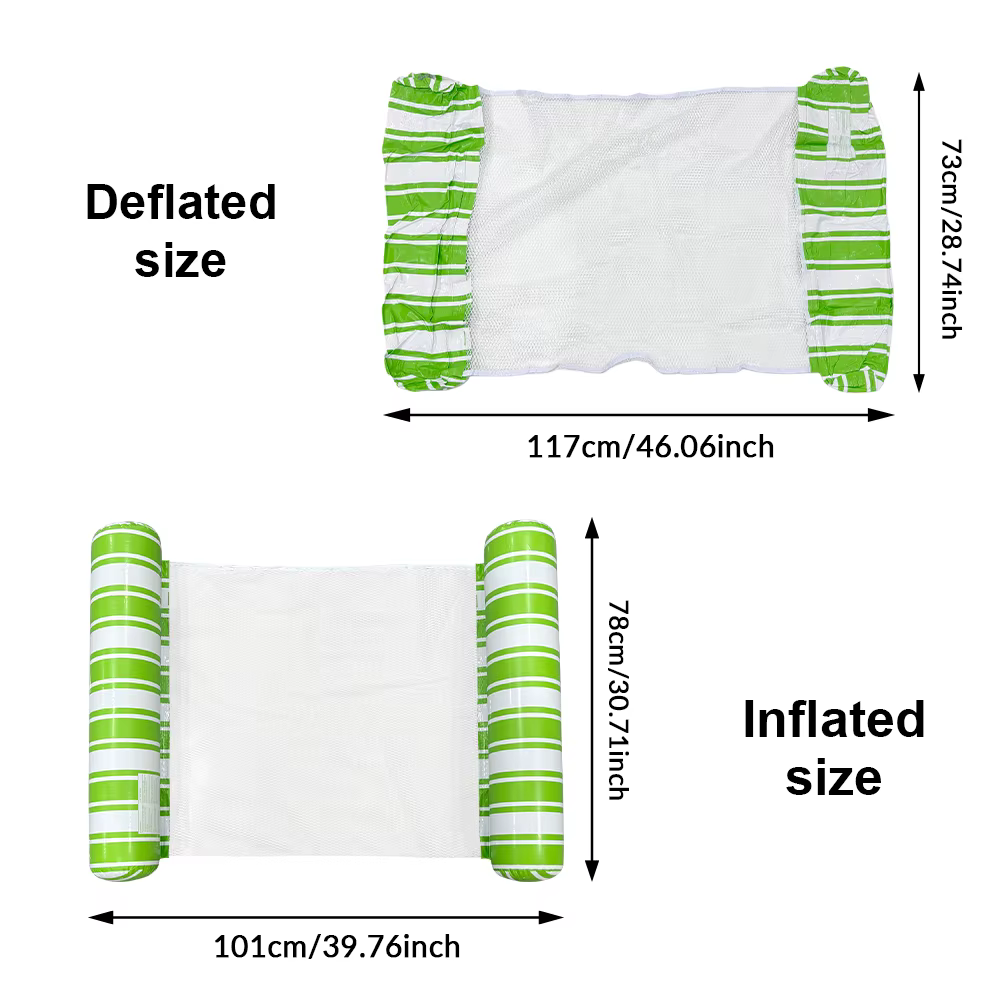 1 flotteur de piscine suspendu (taille adulte)