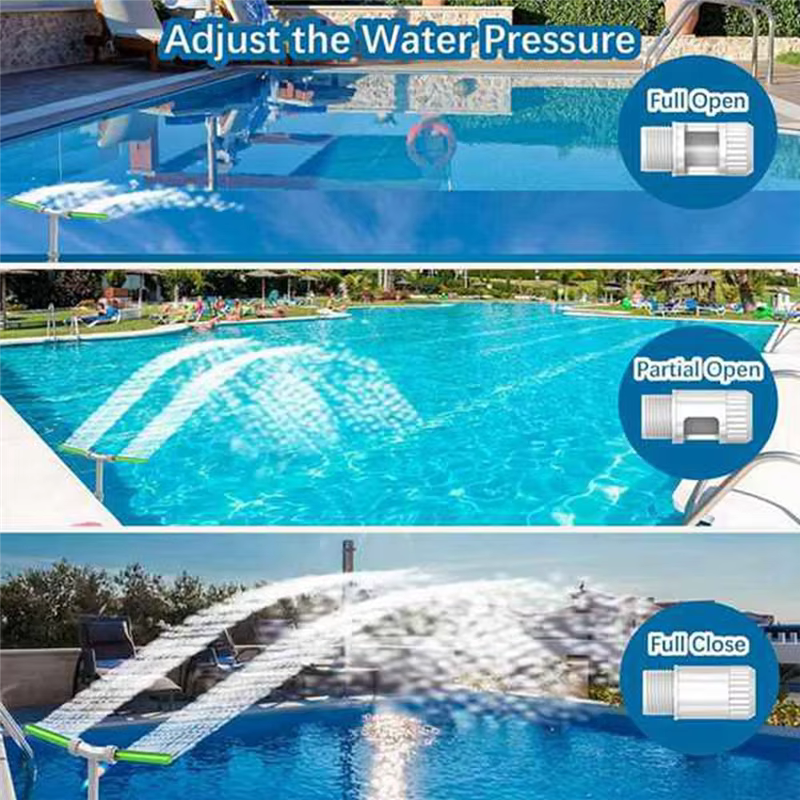 Support de fontaine de piscine