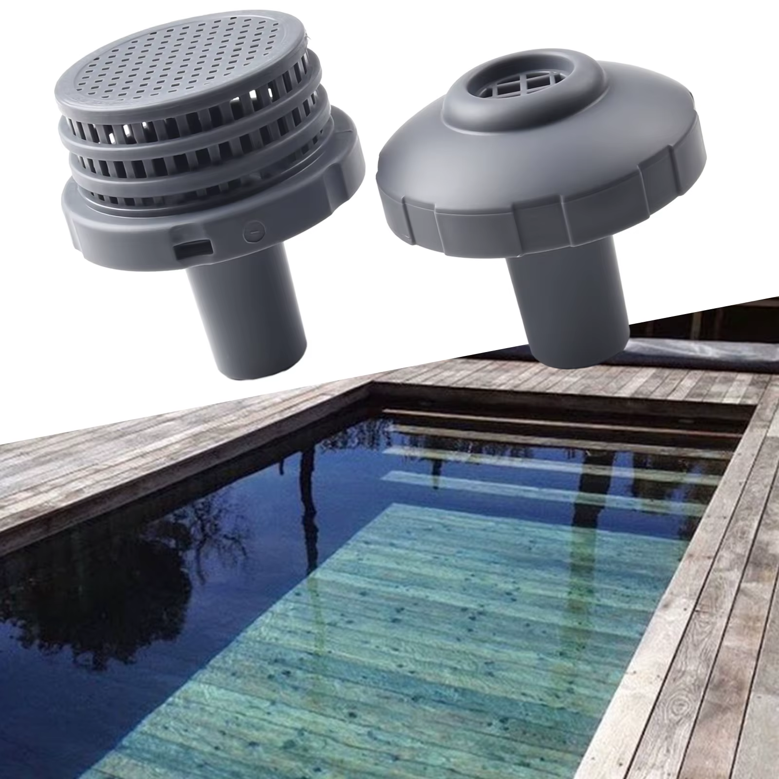 Pour INTEX 32mm buse d'entrée d'écran de piscine connexion de tuyau 1.25 pouces Kit de remplacement