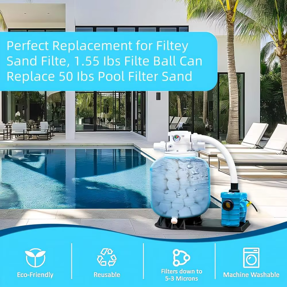Boules de nettoyage de filtre de piscine 200/500/700g