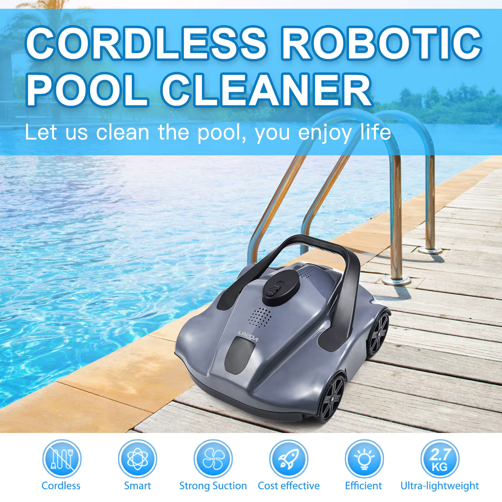 Nettoyeur de piscine robot