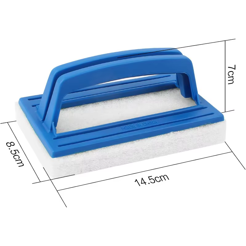 Brosse éponge de nettoyage pour murs de piscine