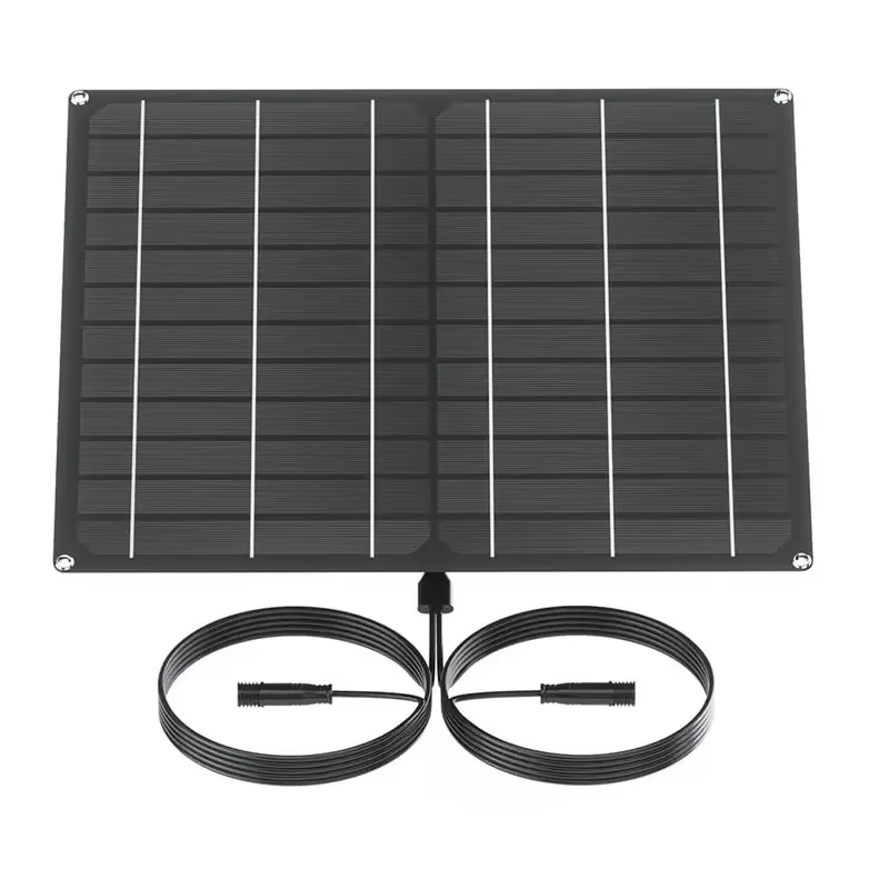 Ventilateur électrique à dissipation thermique efficace pour serre, ventilateur d'accès solaire extérieur, adapté aux animaux de compagnie jetables Coop
