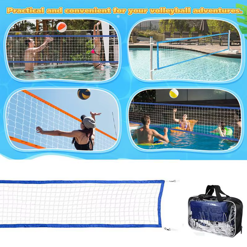 Filet de volley-ball aquatique Portable 15X3 pieds