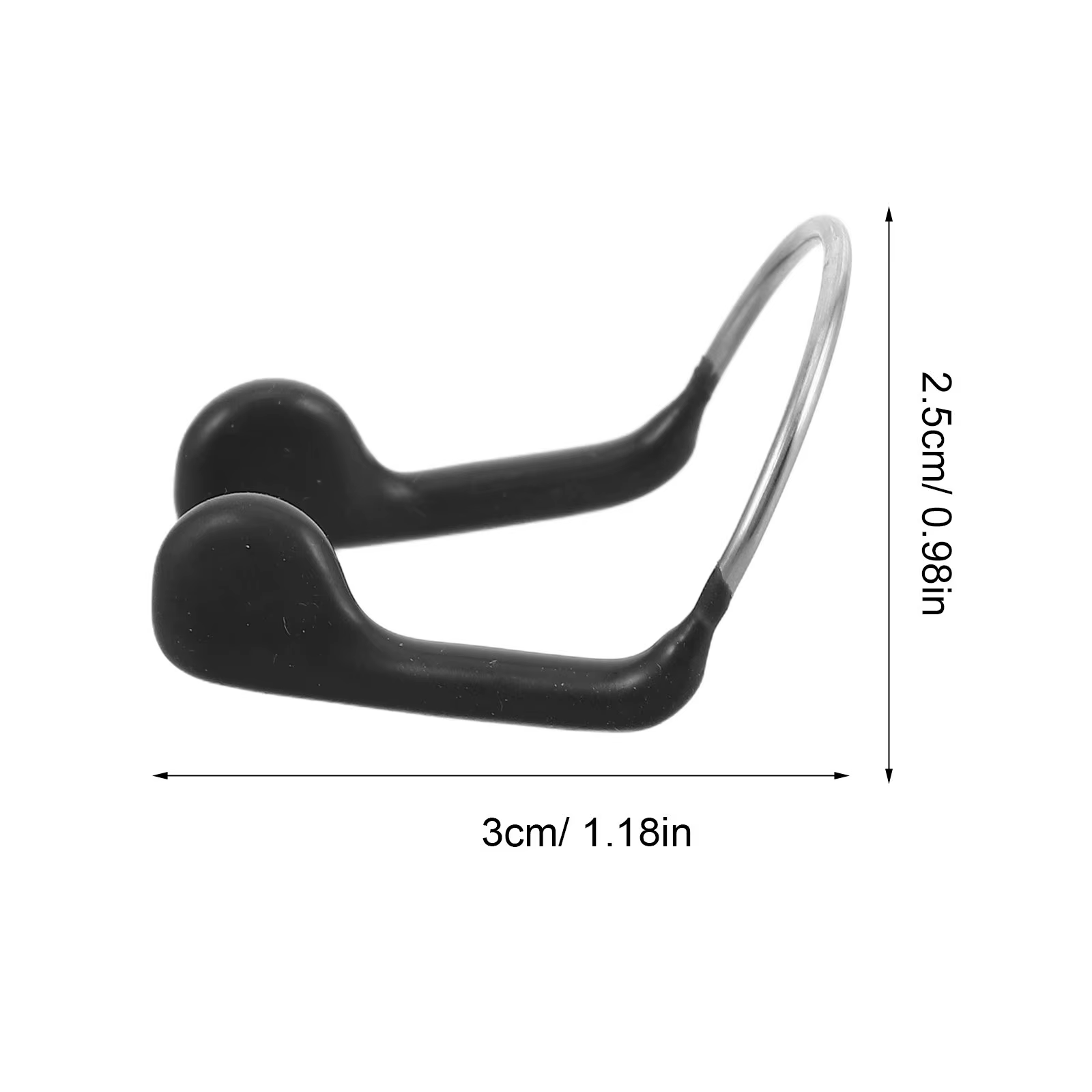 Pinces de nez professionnelles pour la natation, 10 pièces, bouchons de nez antidérapants, boîte de rangement, accessoires pour la natation, la plongée, le surf