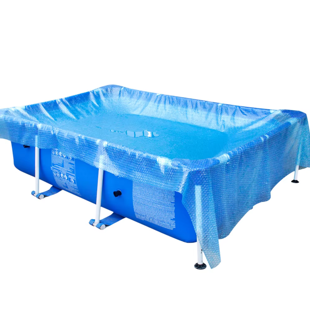 Couverture de Piscine Solaire Rectangulaire de 3x2m et Ronde de 3.6m