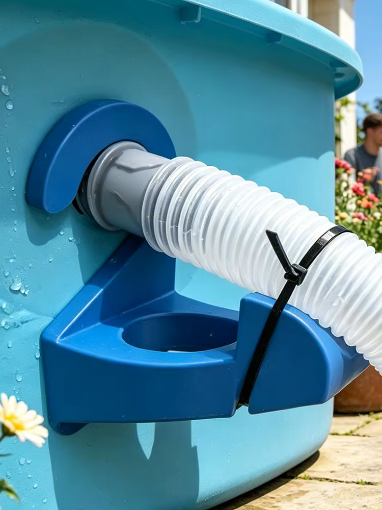Support de tuyau d'eau de piscine