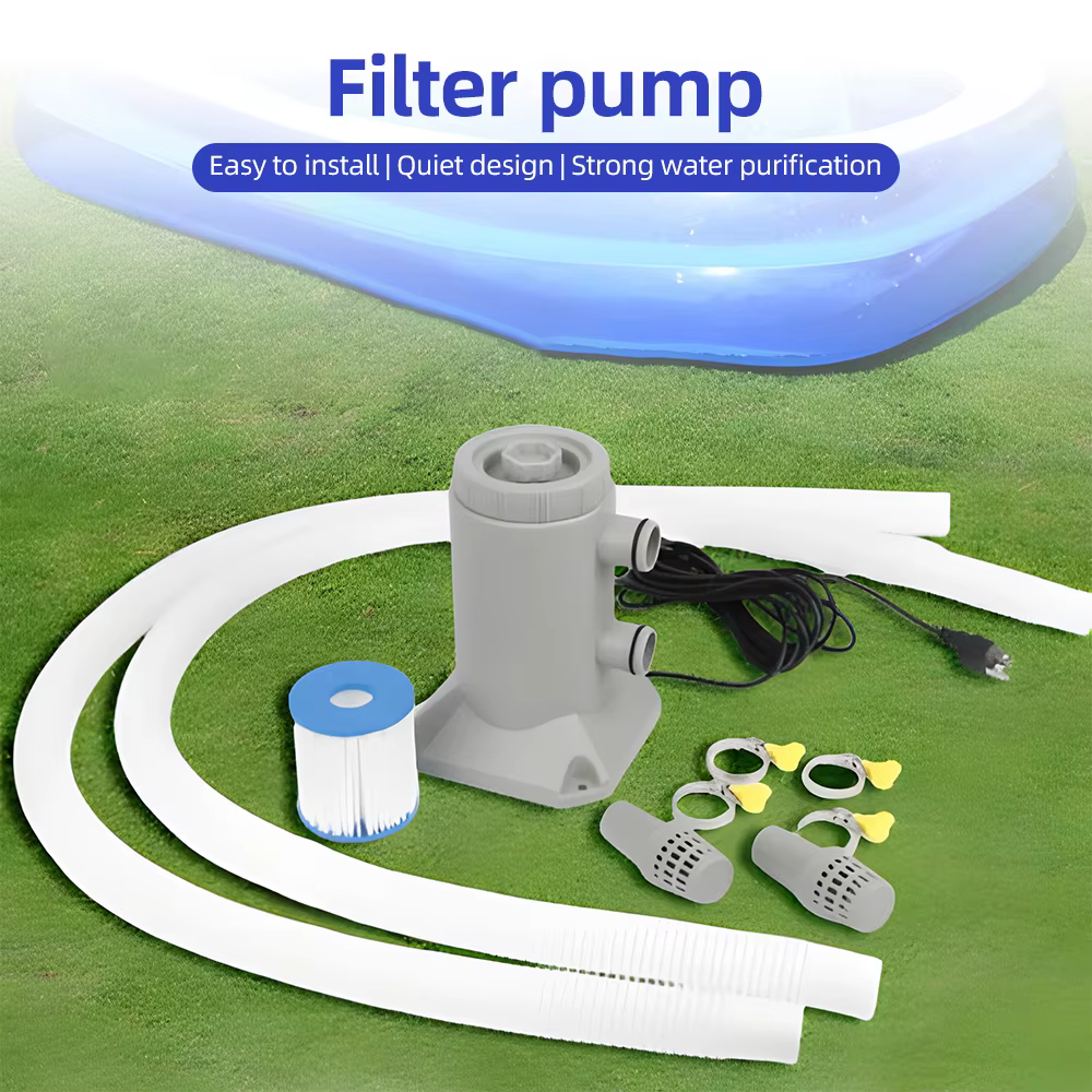Pompe filtrante à cartouche pour piscines hors sol