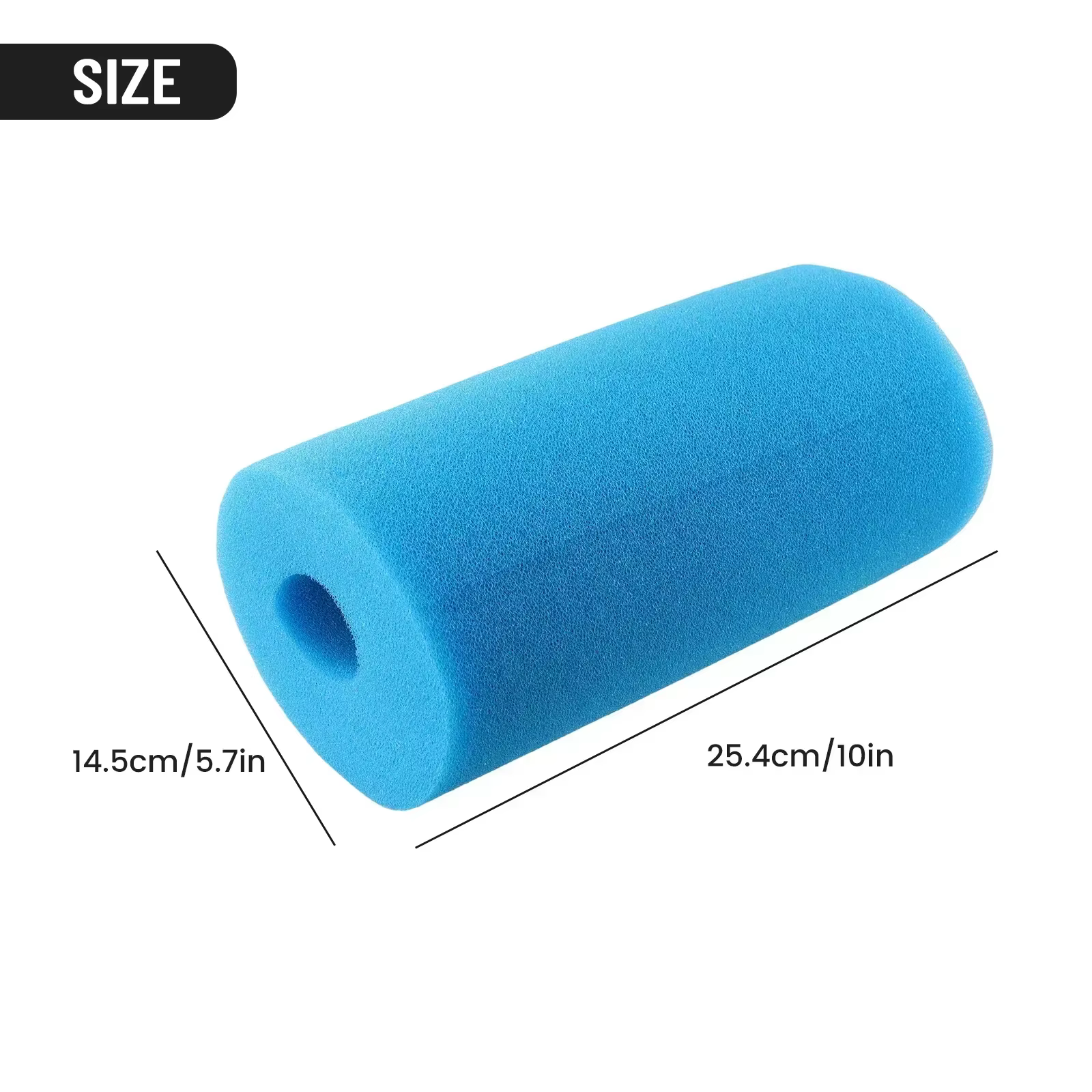 Filtre de piscine réutilisable et lavable