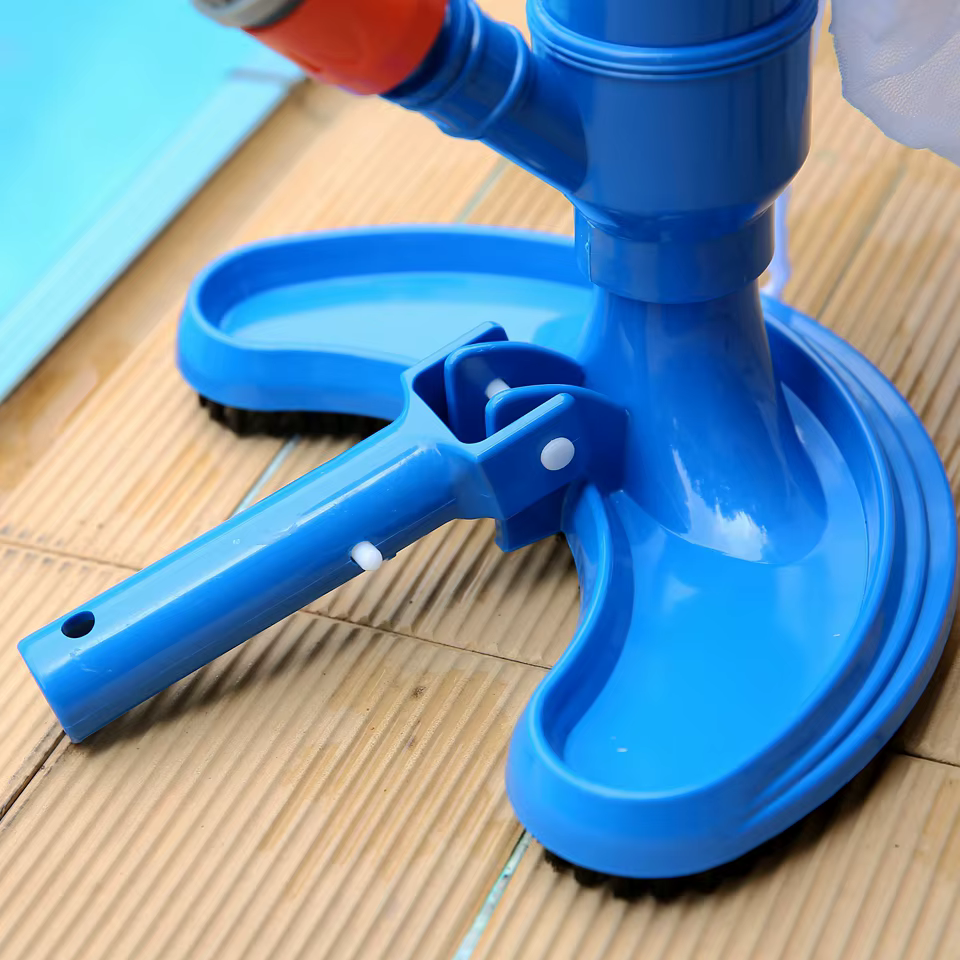 Ensemble d'aspirateur de piscine professionnel avec connecteur UE