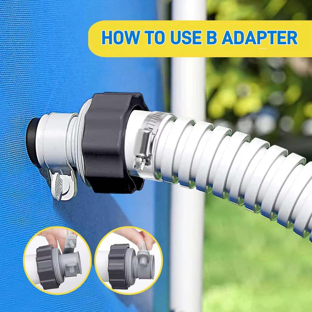 Adaptateur de tuyau de piscine
