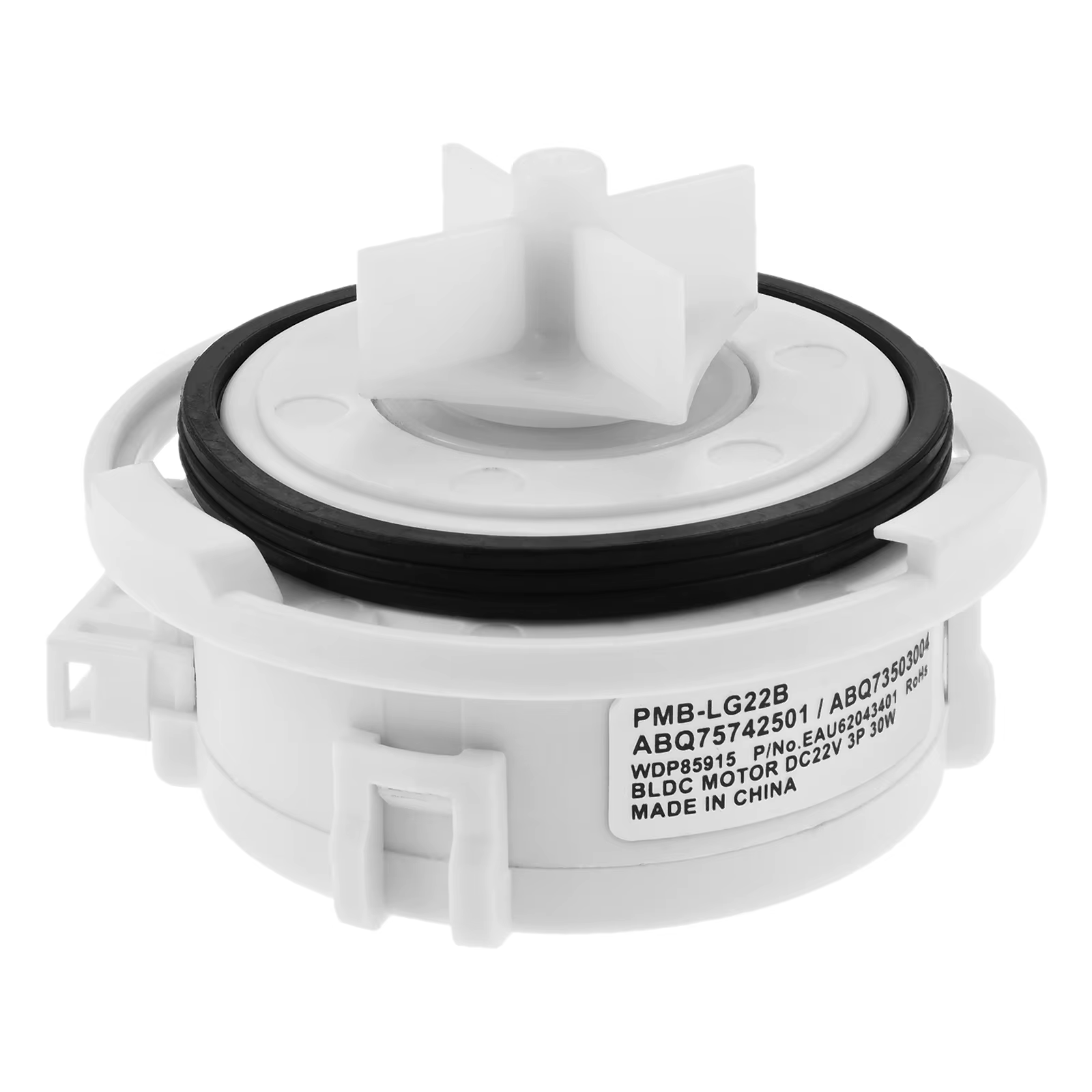 1 pièce ABQ 75742501   Pompe de vidange pour lave-vaisselle, adaptée au remplacement de la pompe de vidange LG, Compatible avec Kenmore LDFN4542W LDTS5552S LDFN3432T