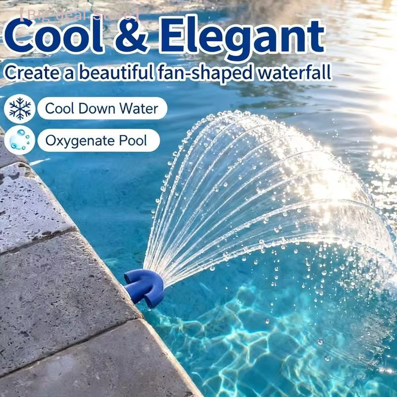 【M】Fontaine d'aération universelle pour piscine de 3/4 pouces