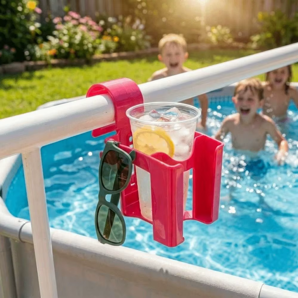 Nouveau porte-gobelets en plastique pour piscine