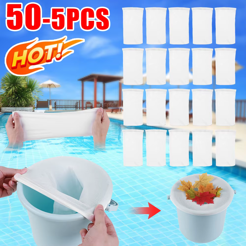 Chaussettes d'écumoire de piscine