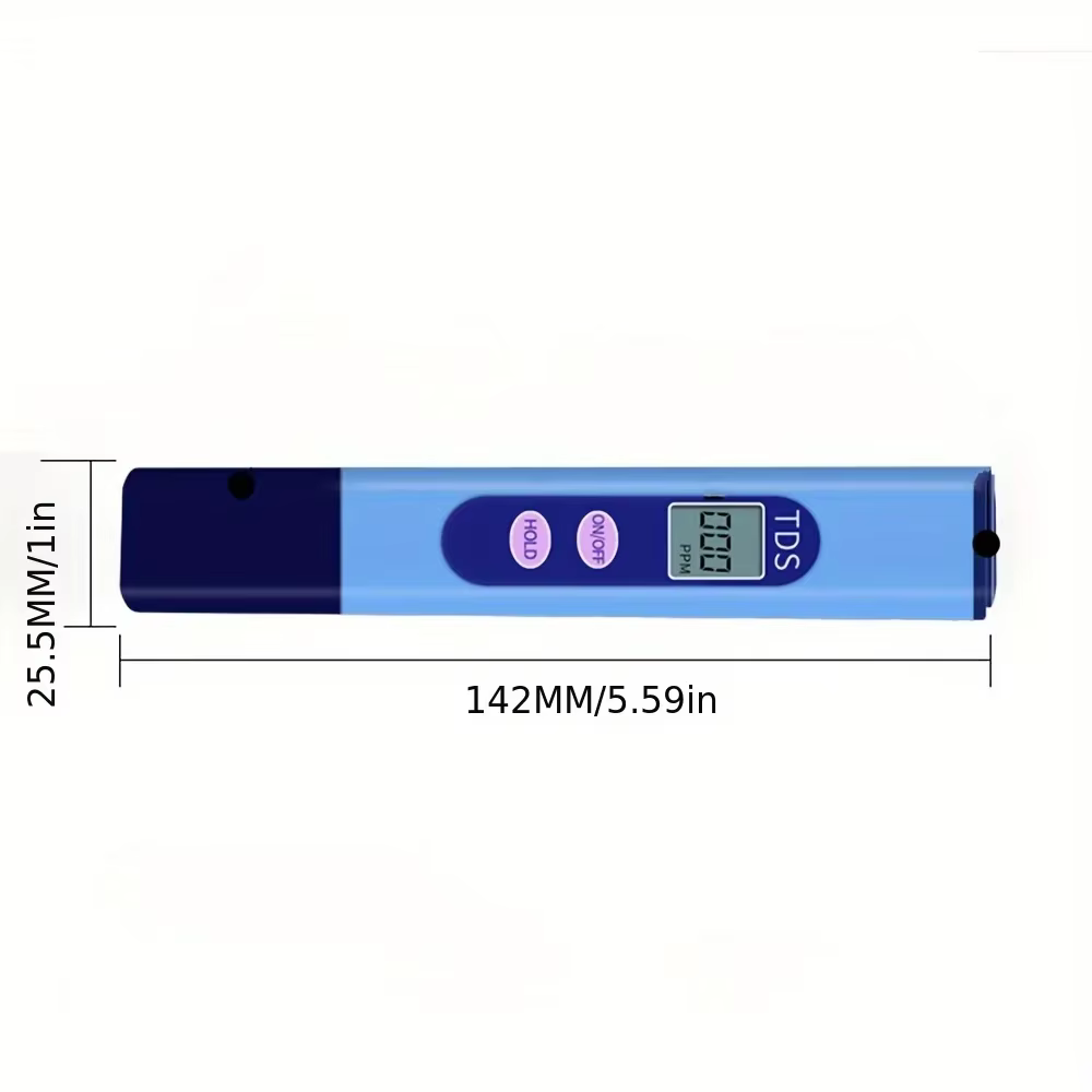 Testeur/mètre numérique de salinité TDS pour piscines d'eau salée et étangs à poissons/koi