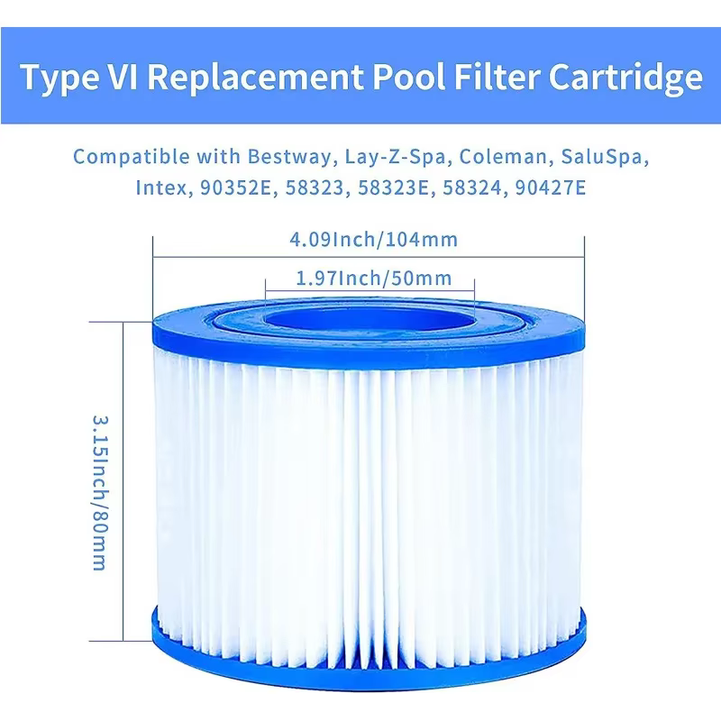 Cartouche de pompe filtrante pour piscine Bestway VI