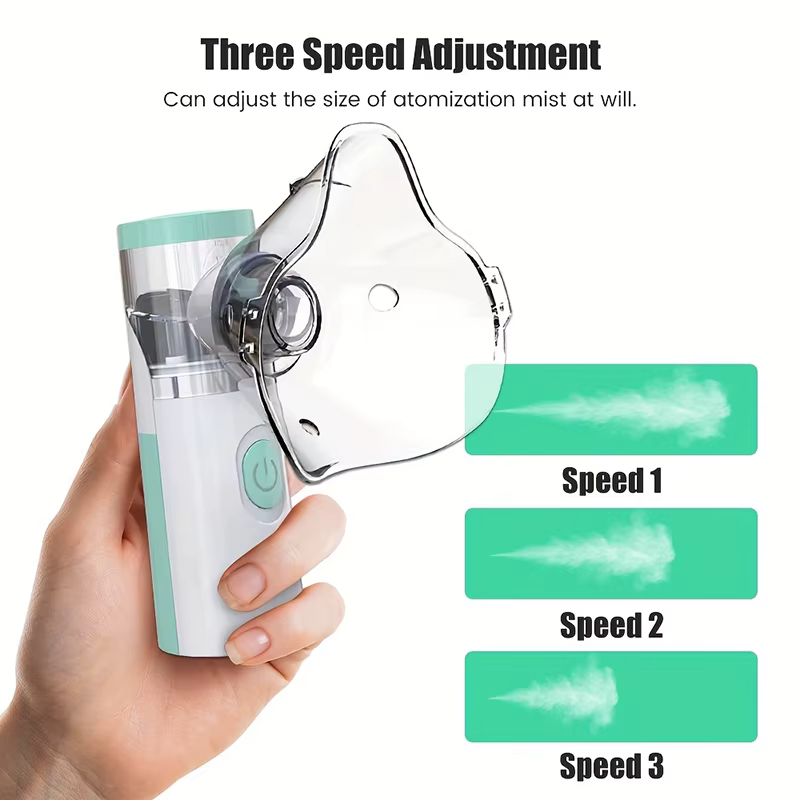 Nébuliseur médical à maille silencieuse, Mini humidificateur, inhalateur d'asthme, atomiseur Portable pour adultes et enfants, respiration pour bébé, soins de santé à domicile