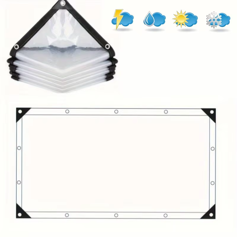Bâche transparente grande personnalisée 2*3m 4 5 6 7 8 9 10 M 5
