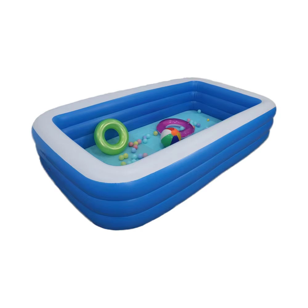 Grande piscine gonflable pour le plaisir familial, intérieur et extérieur