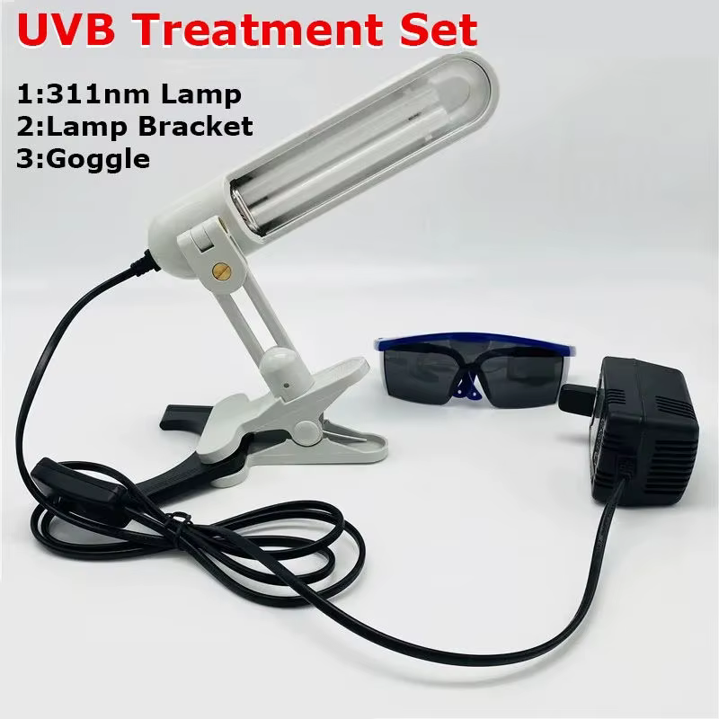 Ensemble de lampes UVB PL-S 9W/01/2P, photothérapie étroite 311nm, Psoriasis pour le traitement de la lampe du Vitiligo