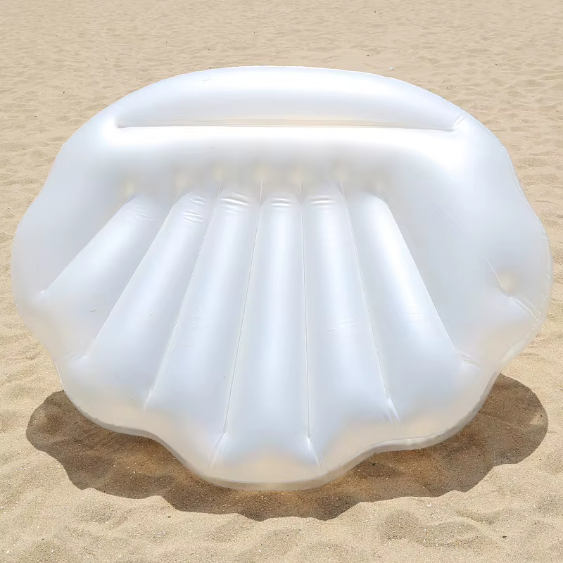 Chaise flottante de piscine avec boule de perles pour adultes