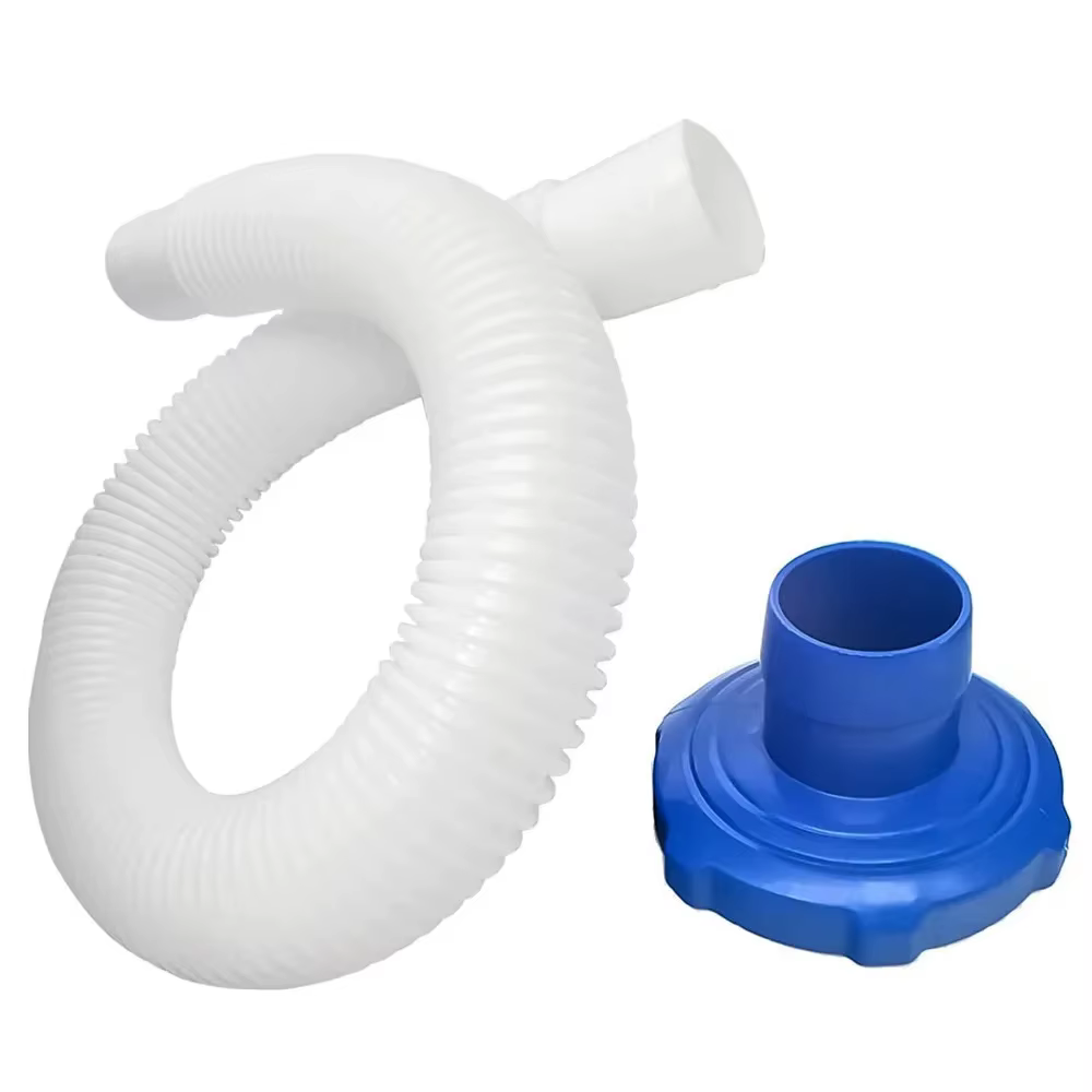 Tuyau d'écumoire pour piscine hors sol Intex 25016 + adaptateur