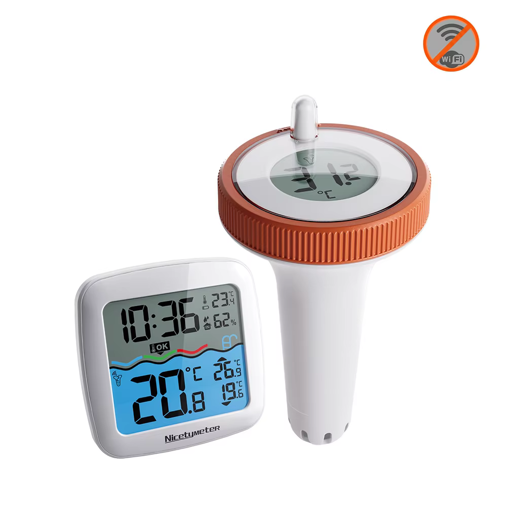 Thermomètre de piscine sans fil